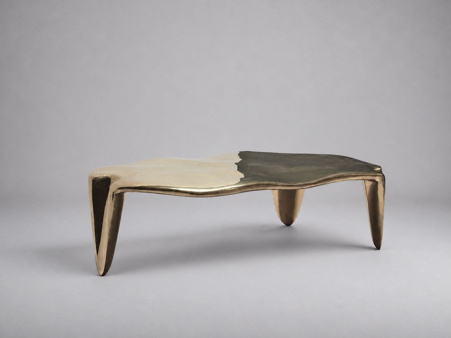 Goldwater Brass Coffee Table